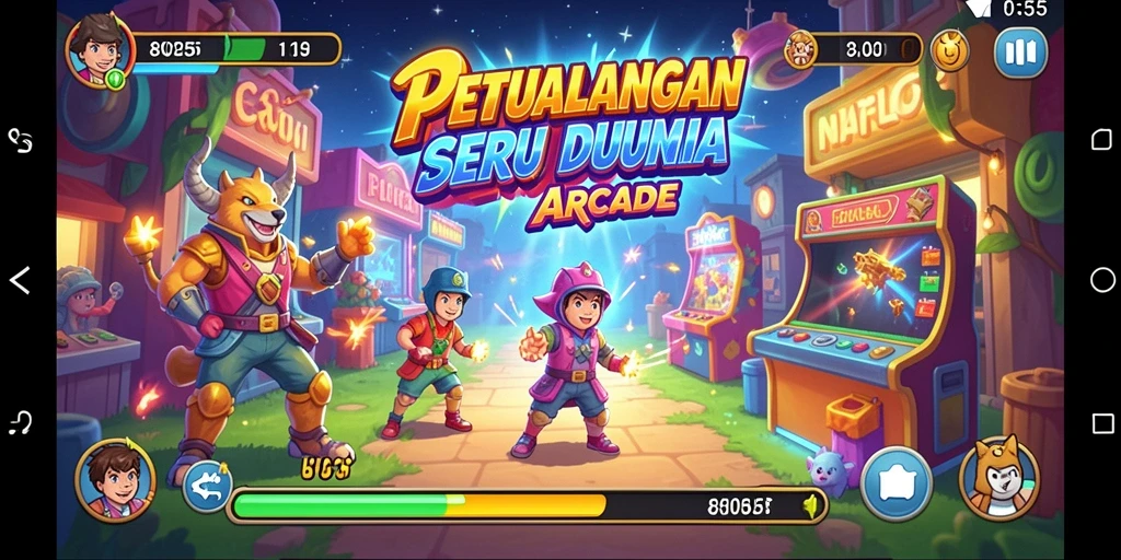Tangkapan layar gameplay 8055 yang menarik dan penuh aksi.