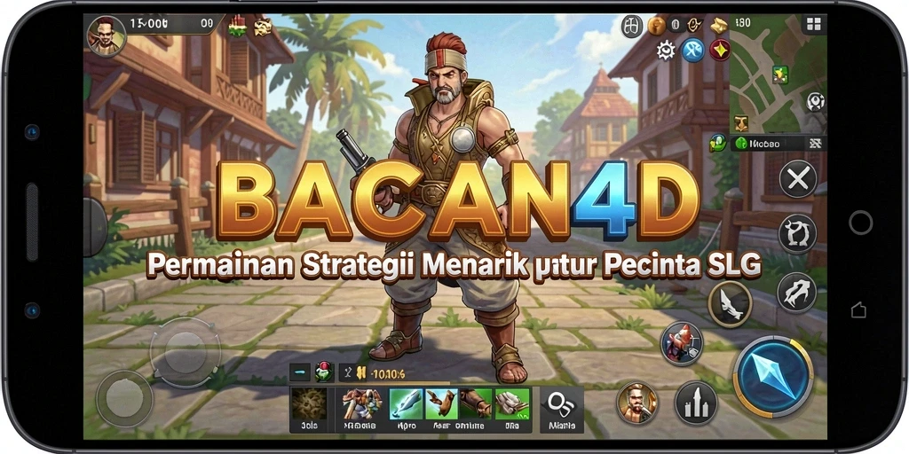 Tampilan menarik dari gameplay BACAN4D yang menantang.