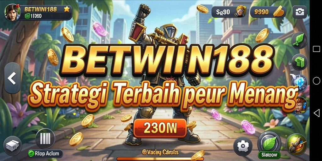 Tampilan permainan BETWIN188 yang penuh aksi dan strategi dalam pertempuran.