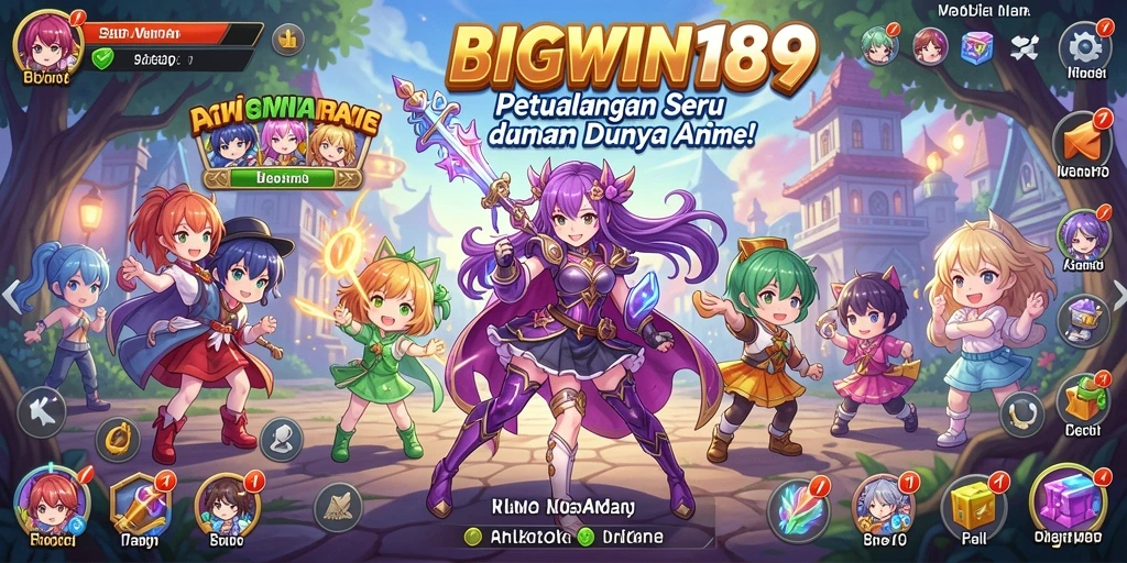 Tampilan menarik dan gameplay seru di BIGWIN189.