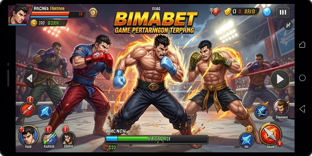 Tampilan gameplay seru dari <strong>BIMABET</strong> dengan aksi pertarungan yang intens.