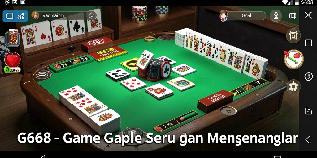 Tampilan gameplay seru di G668 yang menarik perhatian.