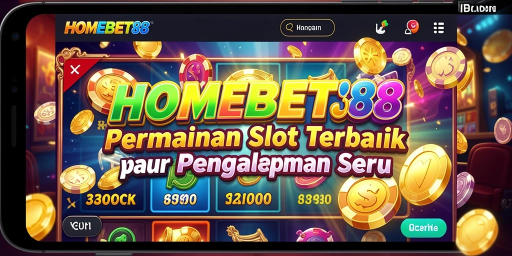 Screenshot gameplay HOMEBET88 menampilkan keseruan permainan slot.