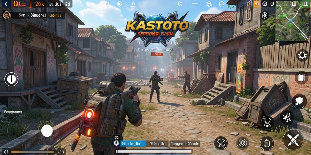 Screenshot KASTOTO menampilkan gameplay simulation yang imersif dan kreatif.