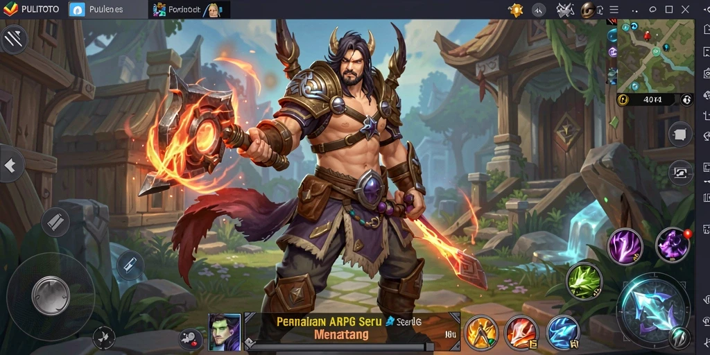 Tampilan gameplay PULITOTO yang seru dan menantang!