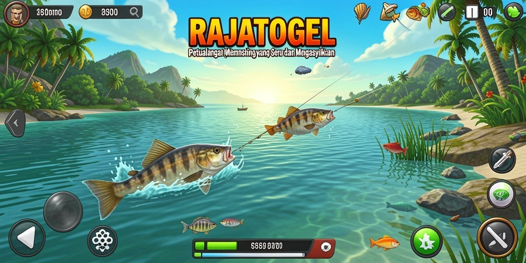 Tangkapan ikan besar dalam gameplay RAJATOGEL yang menarik.