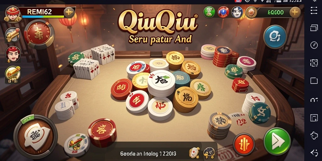 Gameplay QiuQiu yang seru dan menarik di REMI62.