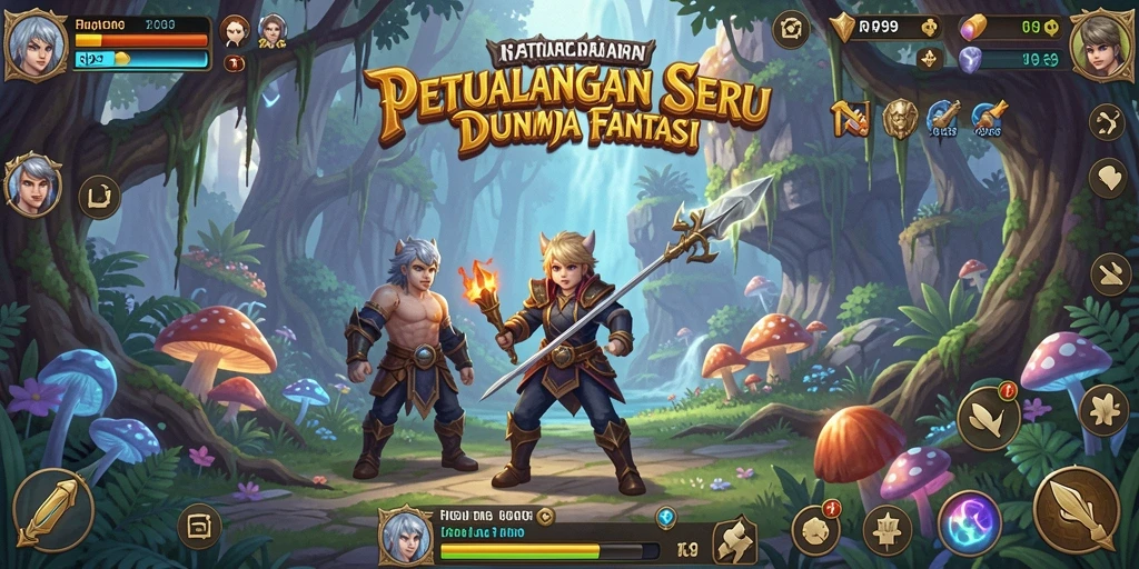 Tampilan gameplay RP99 yang seru dan aksi mengagumkan.