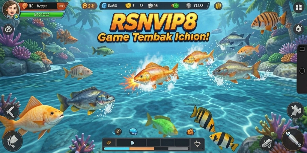 Tampilan gameplay RSNVIP8 yang seru dan penuh warna.