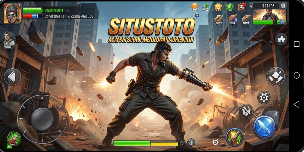 Screenshot gameplay <strong>SITUSTOTO</strong> dengan aksi seru dan mendebarkan.