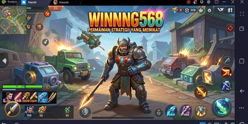 Tampilan menakjubkan dari gameplay WINNING568 yang penuh strategi.