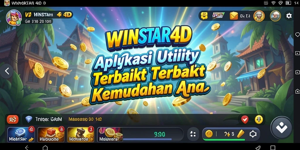 Tampilan antarmuka aplikasi WINSTAR4D yang intuitif dan modern.
